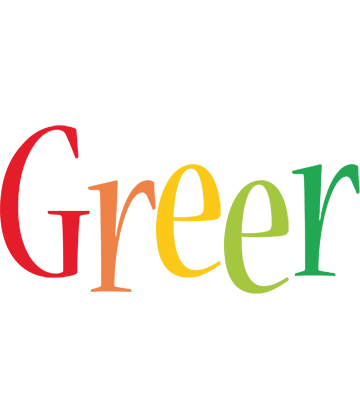 Greer birthday logo
