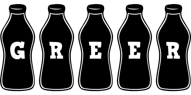 Greer bottle logo