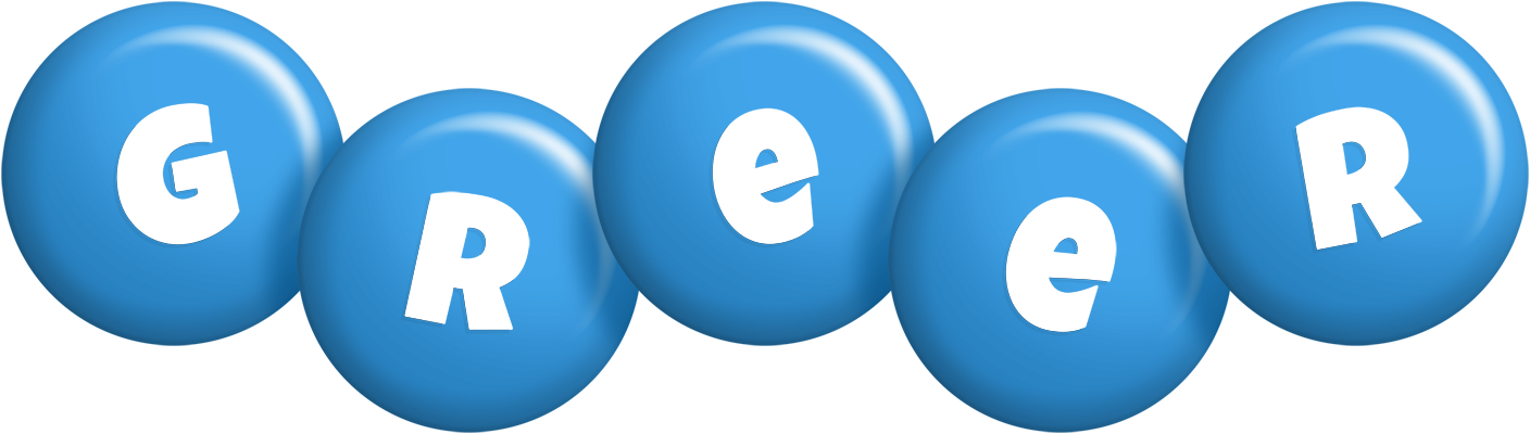 Greer candy-blue logo