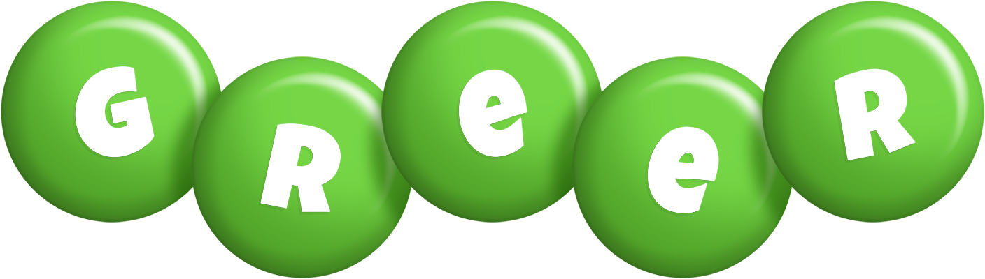 Greer candy-green logo