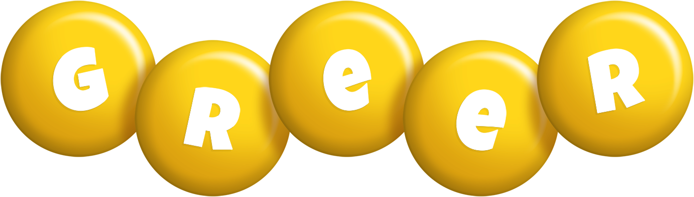 Greer candy-yellow logo