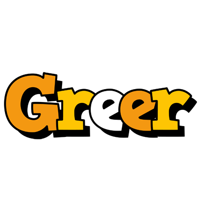 Greer cartoon logo