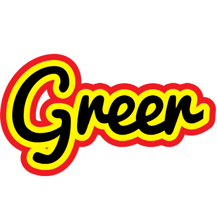 Greer flaming logo