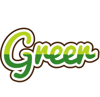 Greer golfing logo