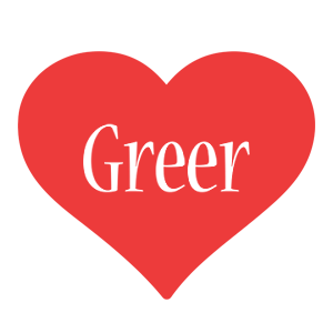 Greer love logo