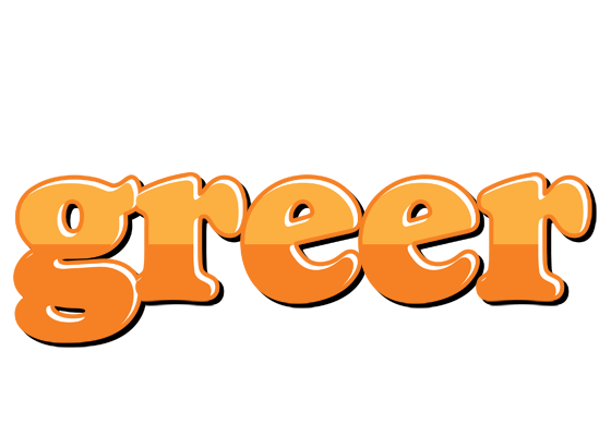 Greer orange logo