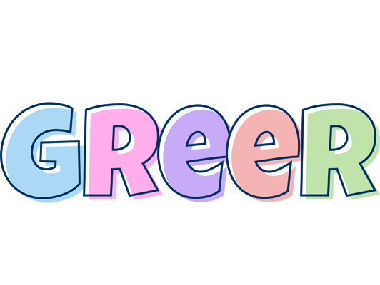 Greer pastel logo
