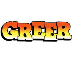 Greer sunset logo