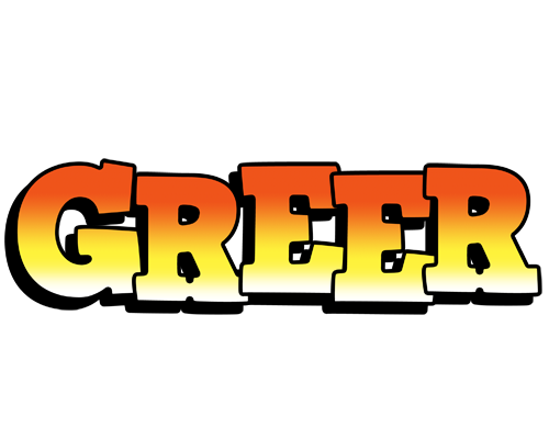 Greer sunset logo