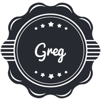 Greg badge logo