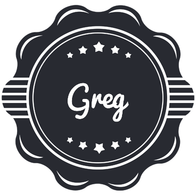 Greg badge logo