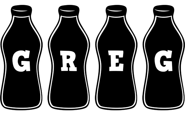 Greg bottle logo