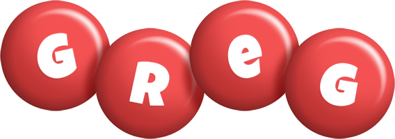 Greg candy-red logo
