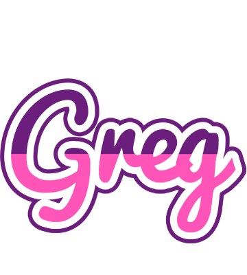 Greg cheerful logo