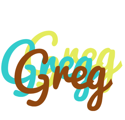 Greg cupcake logo
