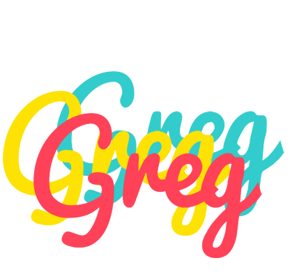 Greg disco logo