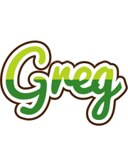 Greg golfing logo