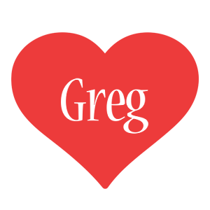 Greg love logo