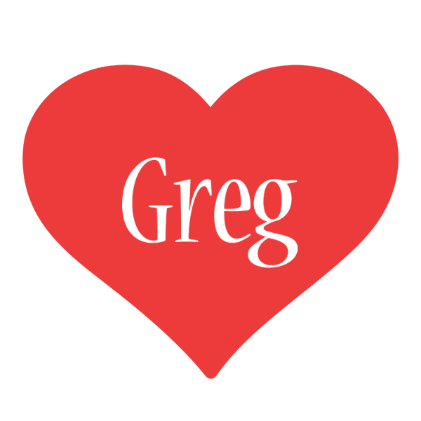 Greg love logo
