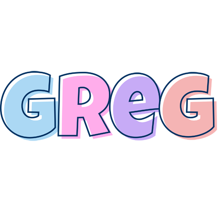 Greg pastel logo