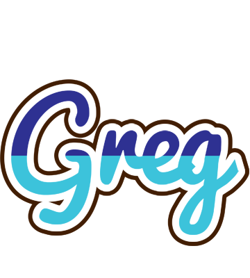 Greg raining logo