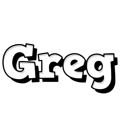Greg snowing logo