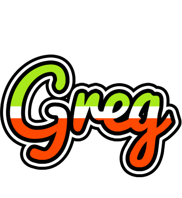 Greg superfun logo