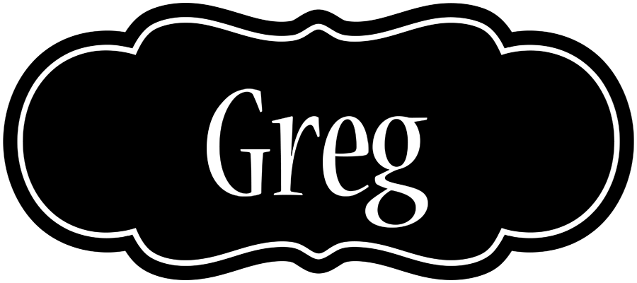 Greg welcome logo