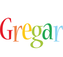 Gregar birthday logo