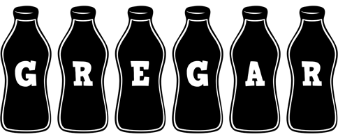 Gregar bottle logo
