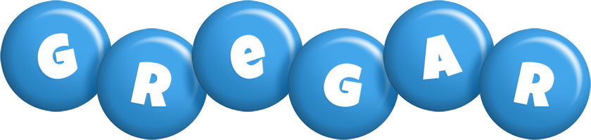 Gregar candy-blue logo