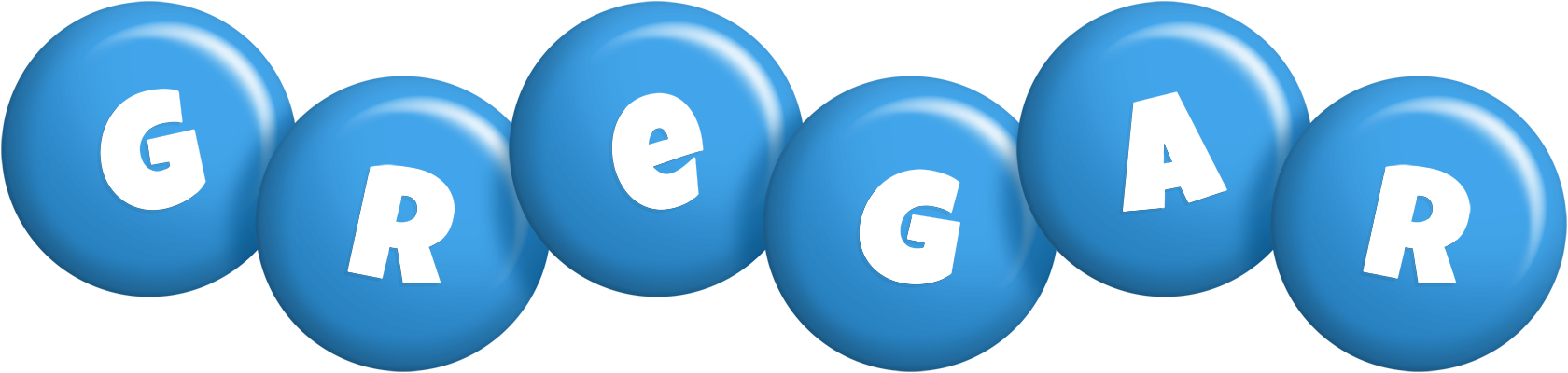 Gregar candy-blue logo
