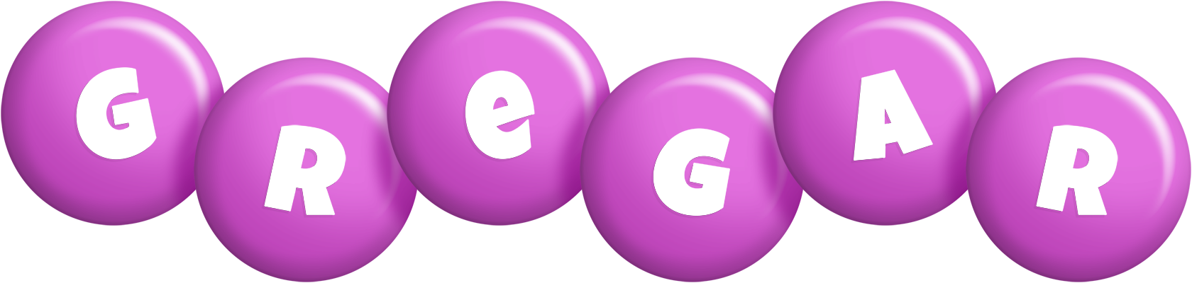 Gregar candy-purple logo