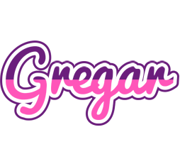 Gregar cheerful logo