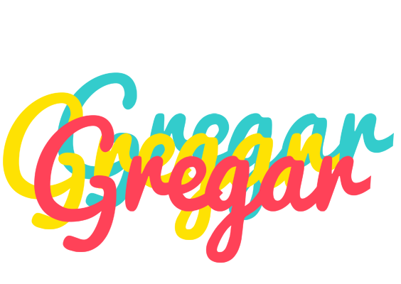Gregar disco logo
