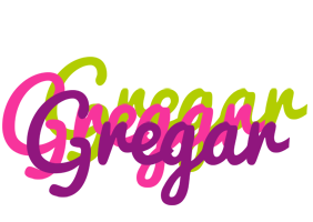 Gregar flowers logo