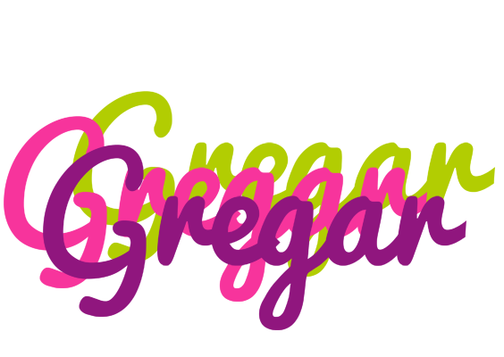 Gregar flowers logo