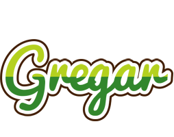 Gregar golfing logo