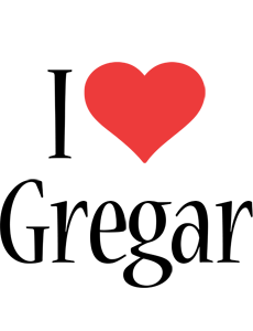 Gregar i-love logo