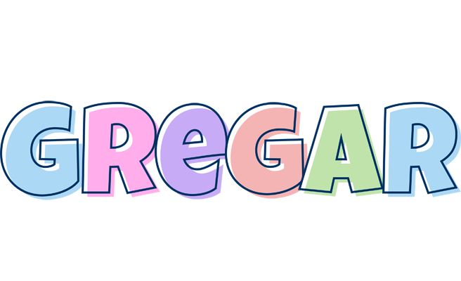 Gregar pastel logo