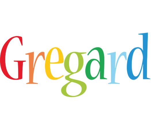 Gregard birthday logo