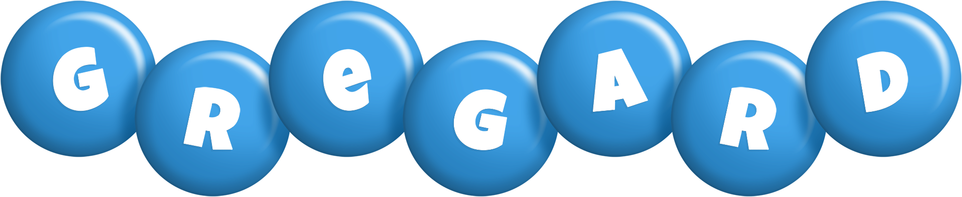 Gregard candy-blue logo