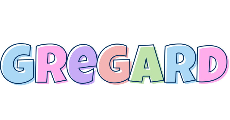 Gregard pastel logo