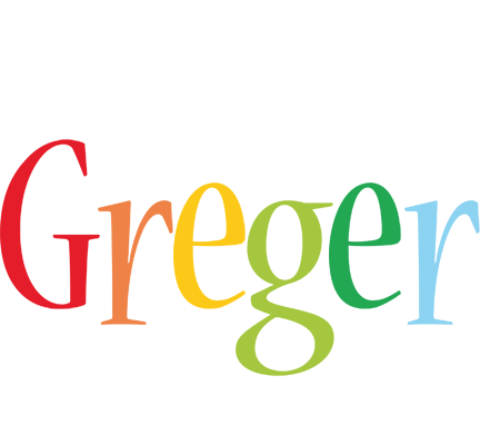 Greger birthday logo