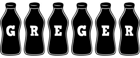 Greger bottle logo