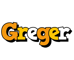 Greger cartoon logo