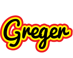 Greger flaming logo