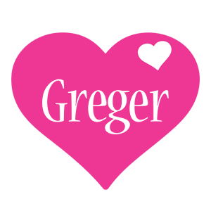 Greger love-heart logo