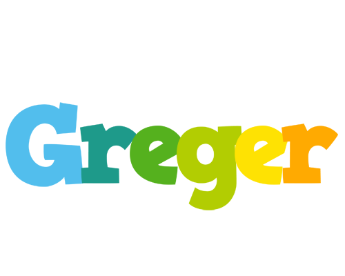 Greger rainbows logo