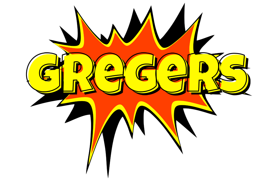 Gregers bazinga logo